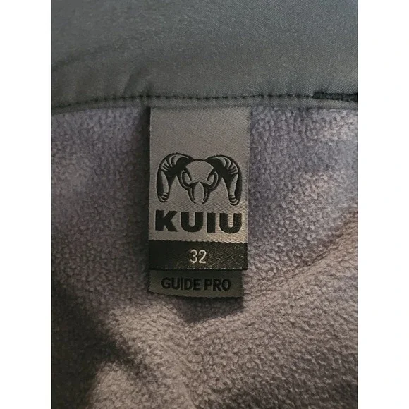 Kuiu Guide Pro Fleece Hunting Pants-W32 NWT Gray 150G DWR - Picture 4 of 6